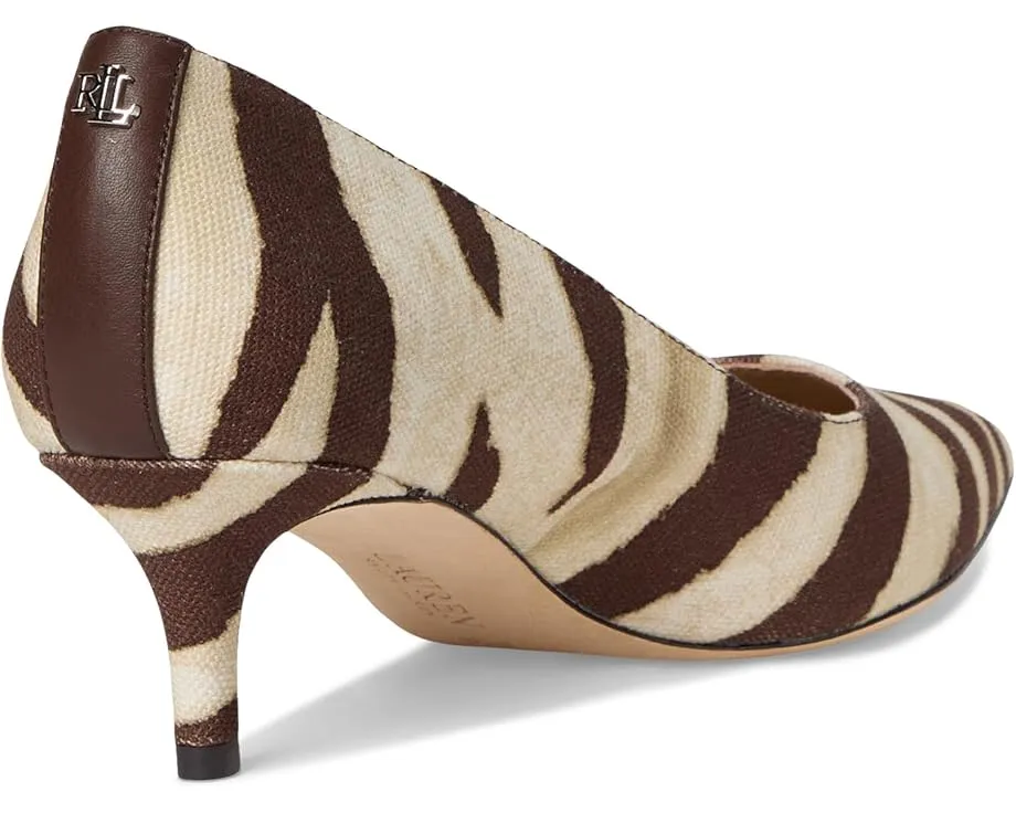 Лодочки Lauren Ralph Lauren Adrienne с принтом зебры