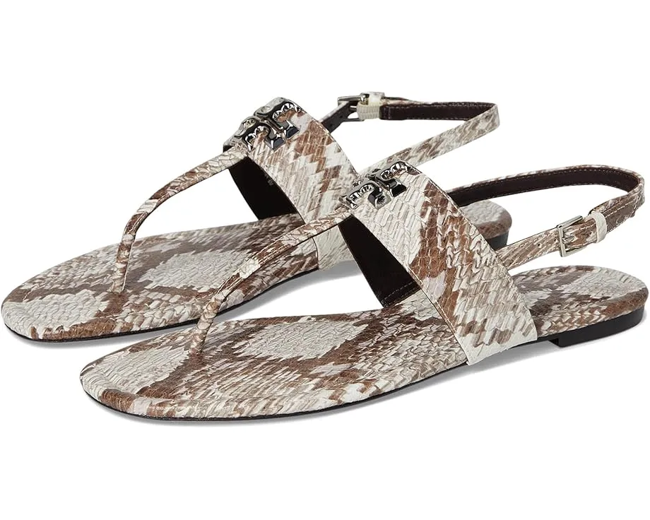 Сандалии Tory Burch Eleanor с кожаным верхом и регулируемой пряжкой