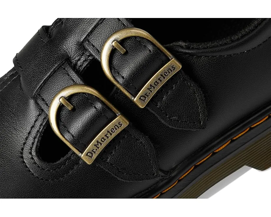 Туфли Mary Jane Dr. Martens 8065 J для детей с перфорацией и пряжками