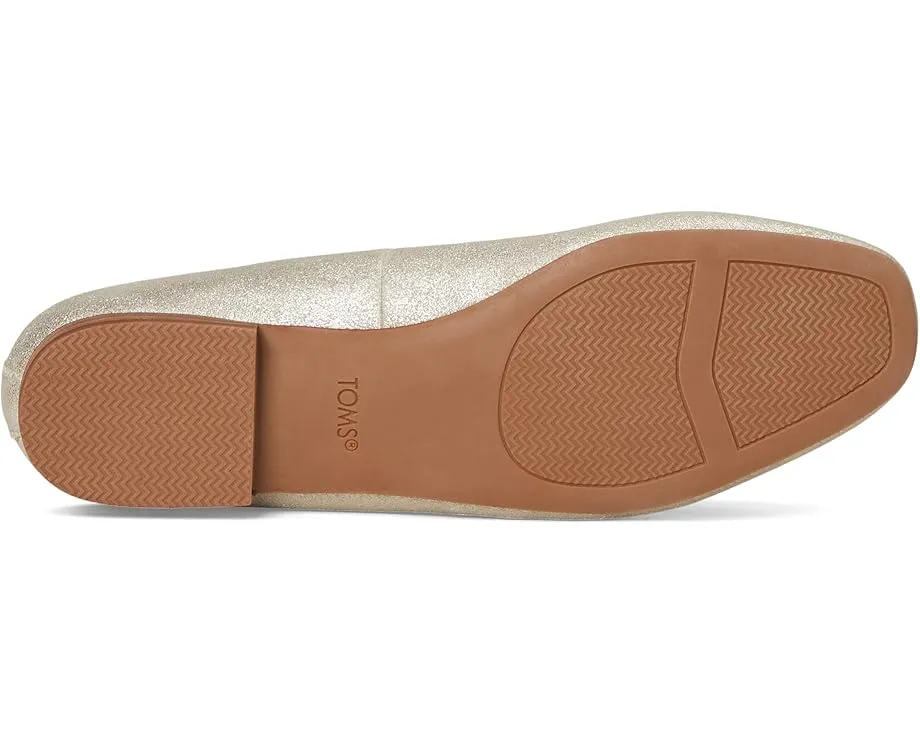 Туфли-лодочки TOMS Bianca из замши с квадратным носком и ремешком