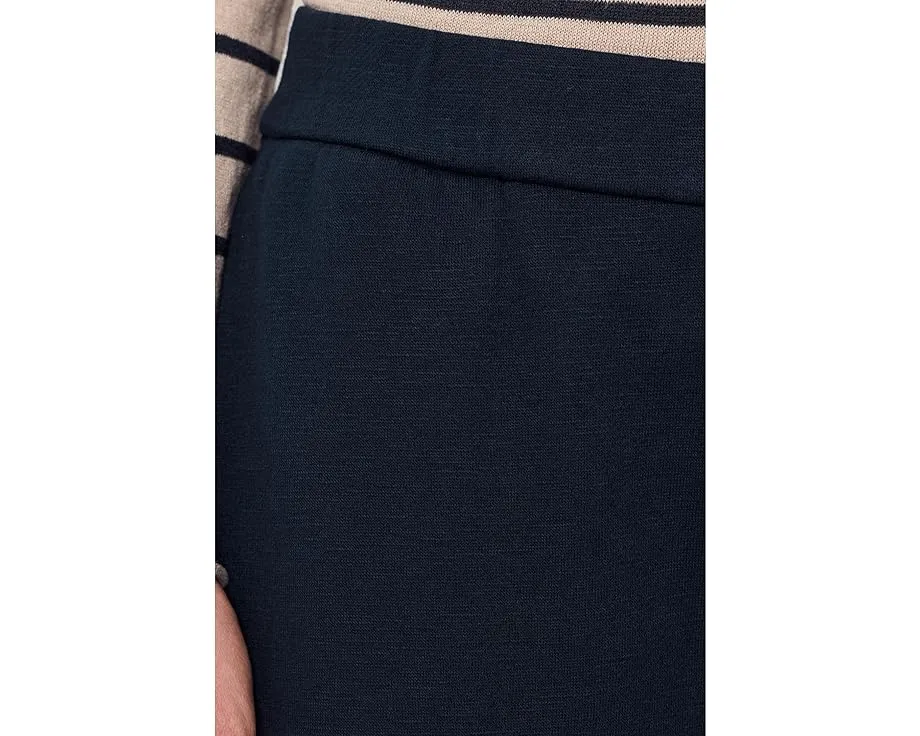 Брюки Eileen Fisher из окрашенного в готовом виде велюра с широкими штанинами