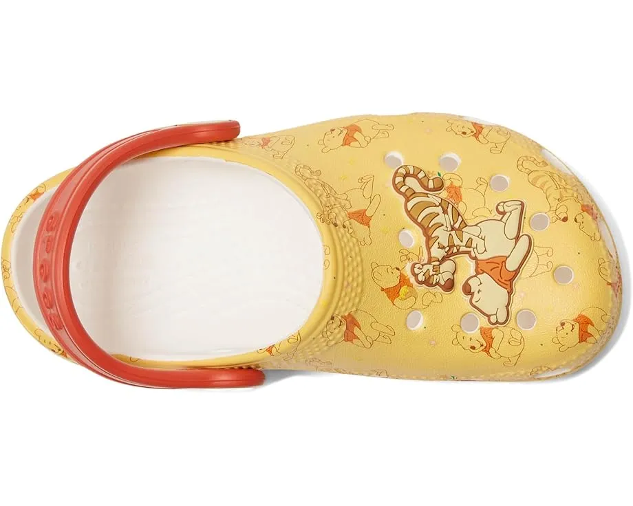 Crocs Классические сабо Disney Винни Пух для малышей с фирменным комфортом