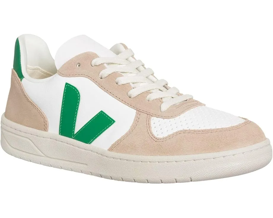 Кроссовки VEJA V-10 из экологичных материалов с круглым носком