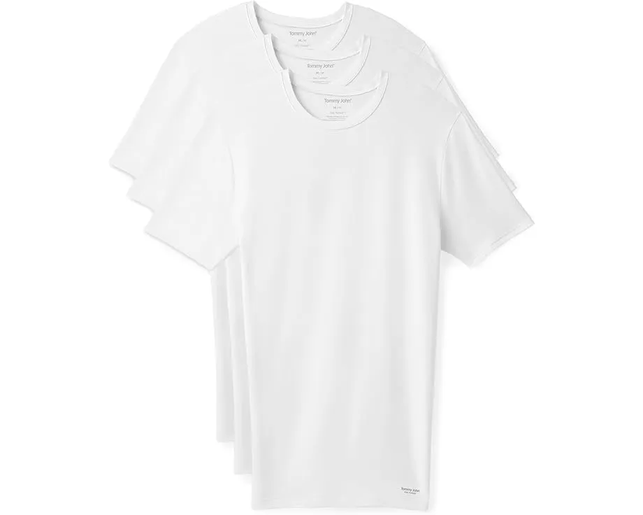 Tommy John Second Skin Modal майка нательная с длинным подолом 3 шт в наборе из мягкого модала