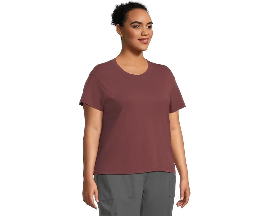 Короткая футболка Prana Everyday из органического хлопка с круглым вырезом