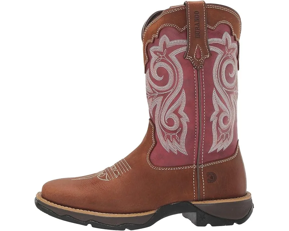 Ковбойские сапоги Durango Lady Rebel 10 дюймов с квадратным носком