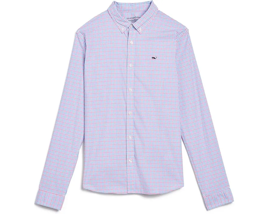 Хлопковая рубашка Catamaran Check Performance от Vineyard Vines