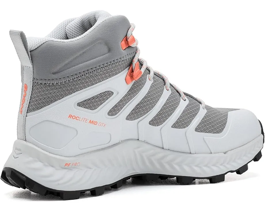 Туристические ботинки INOV8 RocLite Mid GTX с мембраной GORE-TEX и защитной пластиной