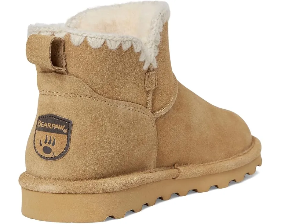 Зимние угги Bearpaw Yvonne с вязаным декором и защитой от влаги