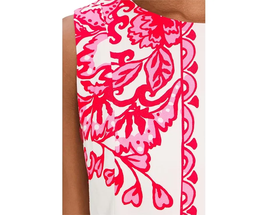 Комбинезон-платье Sadie Shift от Lilly Pulitzer с кружевной отделкой и разрезом