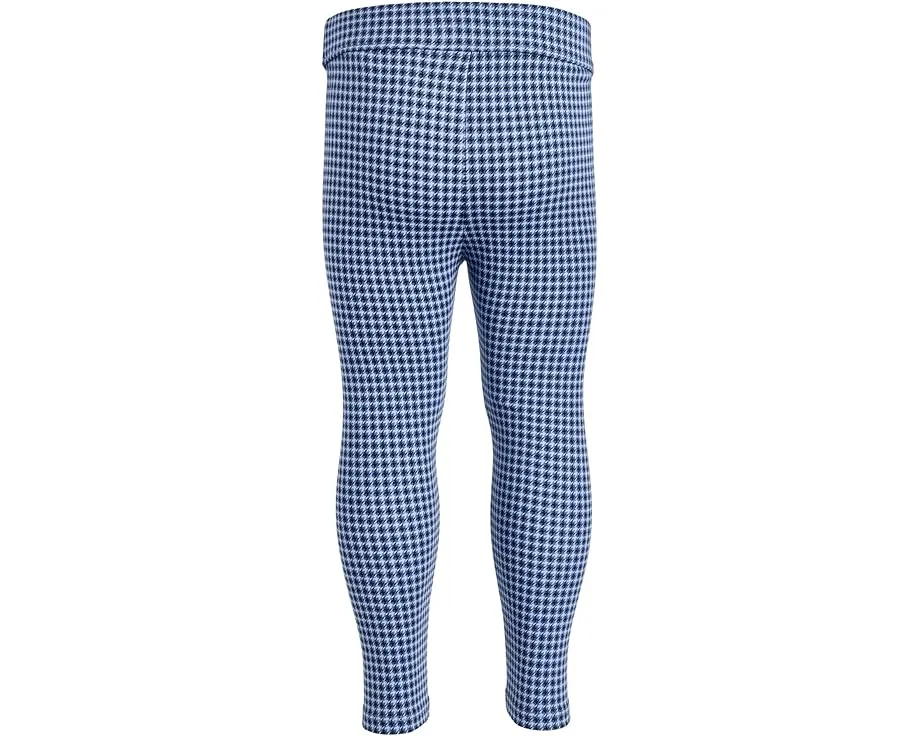 Брюки Janie and Jack из ткани понте в узоре "ёлочка"