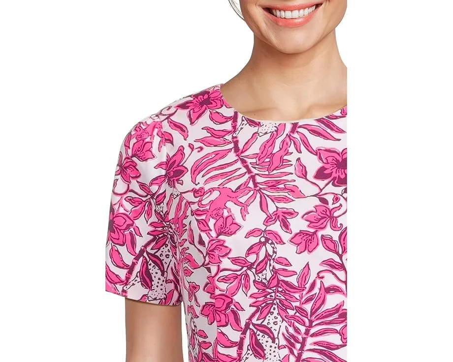 Платье Mila с коротким рукавом от Lilly Pulitzer с цветочным принтом