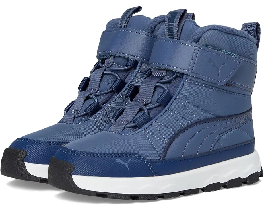 Детские кроссовки Puma Evolve Boot с альтернативной застежкой и текстильным верхом