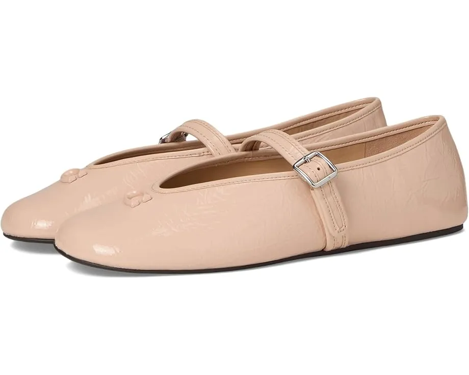 Туфли COACH Mary Jane с рельефным логотипом C из лаковой кожи