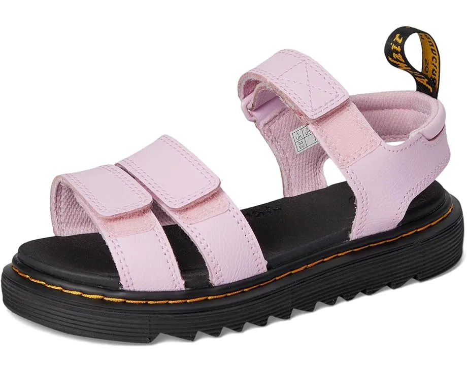 Детские сандалии Dr. Martens Klaire J на липучке с кожаным верхом