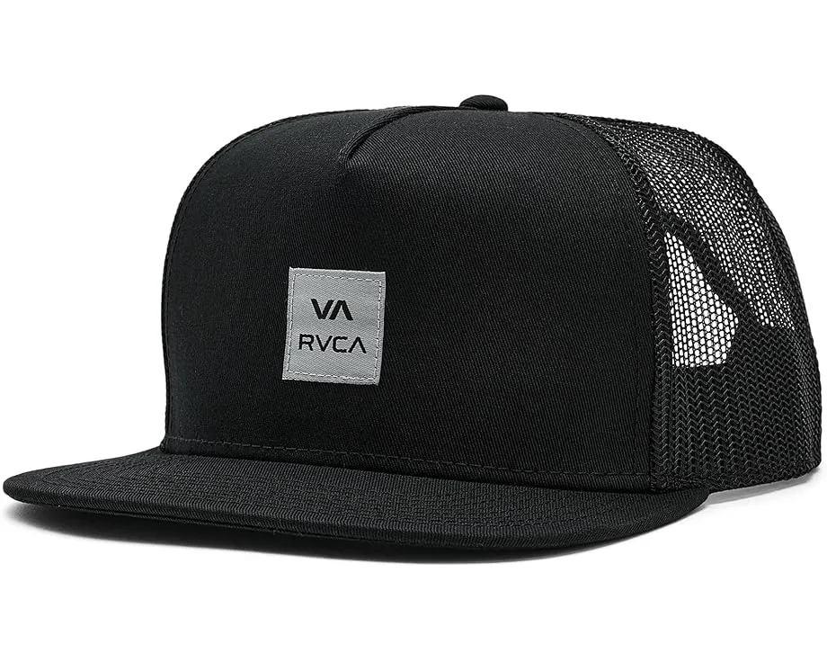 Кепка RVCA Va Atw Trucker с сетчатой спинкой и плоским козырьком