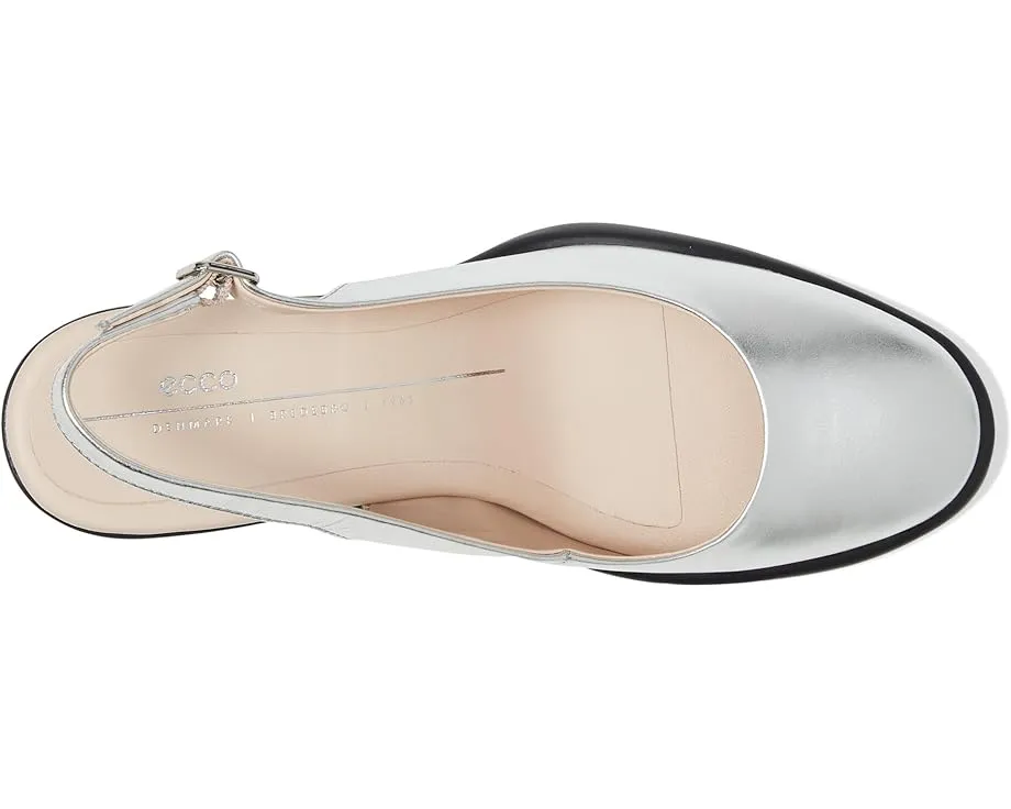 Туфли ECCO Sculpted 55 Luxe на шлейке с каблуком и кожаной стелькой