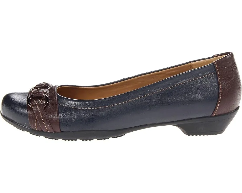 Comfortiva Балетки Posie Soft Spots из кожи с цепочкой и технологией Pillow Top