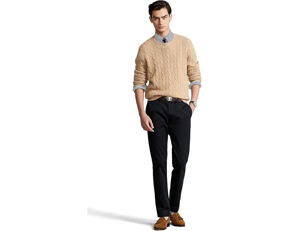 Брюки-чиносы Polo Ralph Lauren Stretch Straight Fit с вышивкой маяков