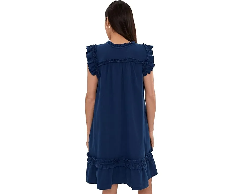Платье Petite Flutter Sleeve Ruffled от Liverpool Los Angeles с воланами