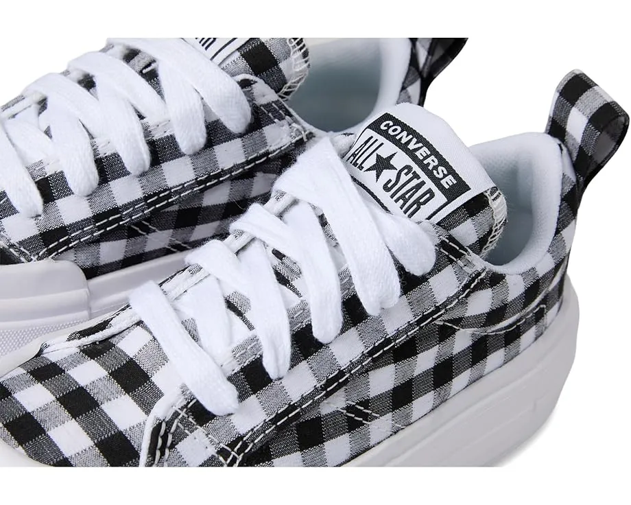 Детские кеды Converse Cruise Checkered с клетчатым принтом на платформе