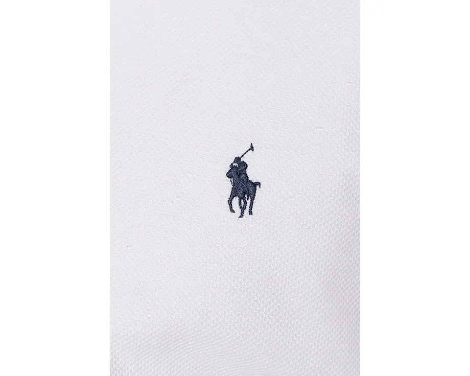 Поло Polo Ralph Lauren с медовой сеткой и зауженным кроем Custom Slim Fit