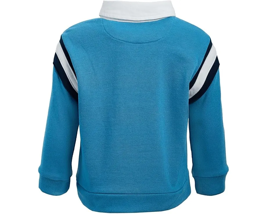 Детский поло-свитшот Janie and Jack с воротником и застежкой