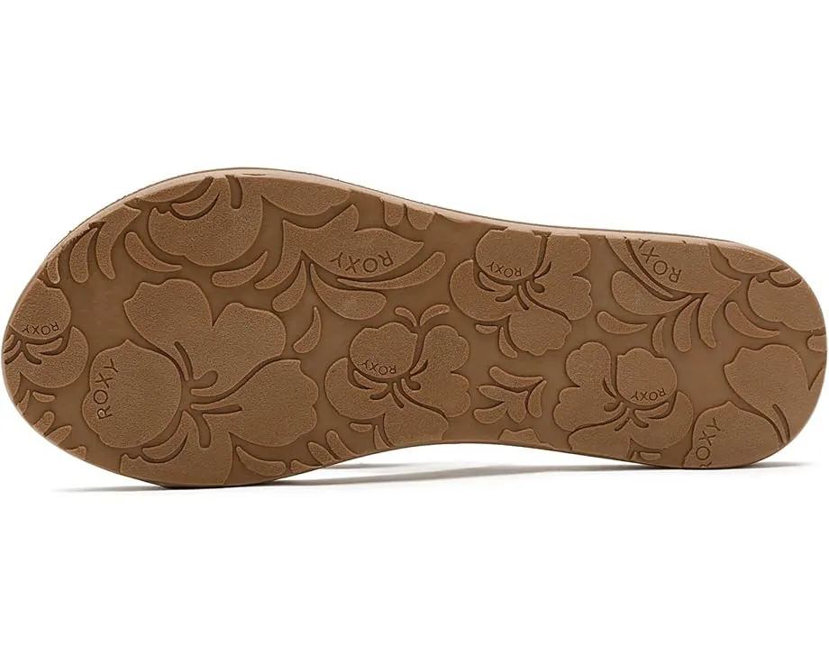 Шлепанцы Roxy Porto Wp из этиленвинилацетата с гибкой подошвой