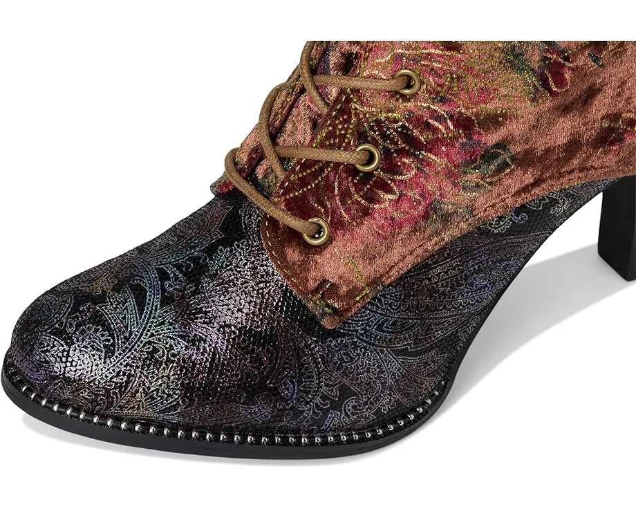 L'Artiste by Spring Step Ботильоны Stellar с вышивкой и каблуком 9 см