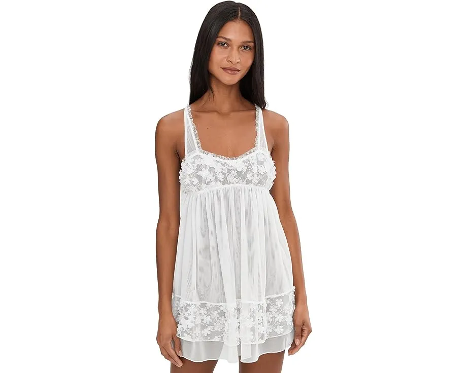 Платье-комбинация Free People Save The Date Slip с кружевной отделкой