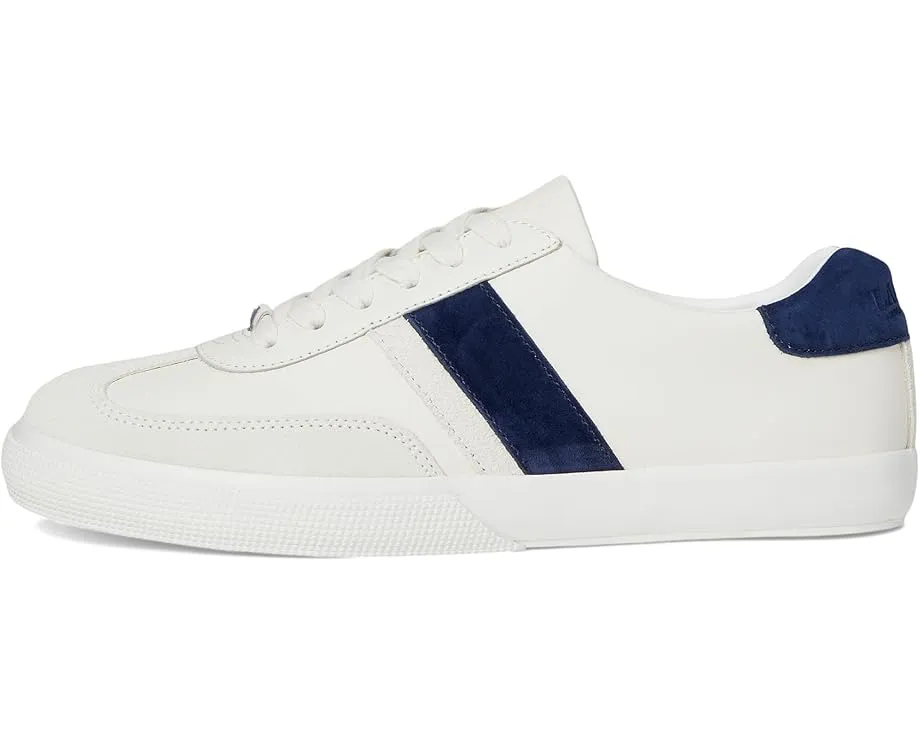 Кроссовки LAUREN Ralph Lauren Braylee двухцветные из кожи и замши