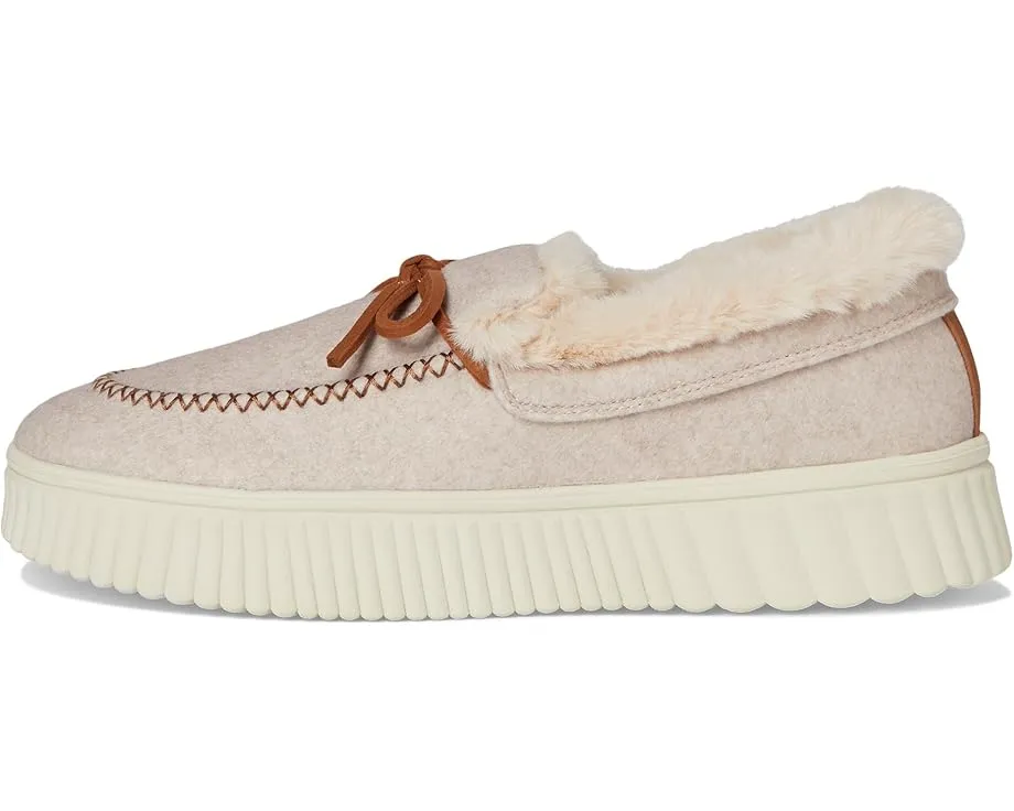 Утепленные мокасины Skechers Cozy Ojai с пропиткой Scotchgard на платформе