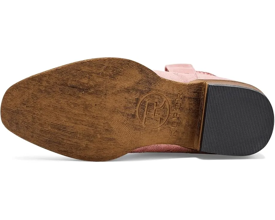 Детские ковбойские сапоги Blossom с цветочной вышивкой и острым носком