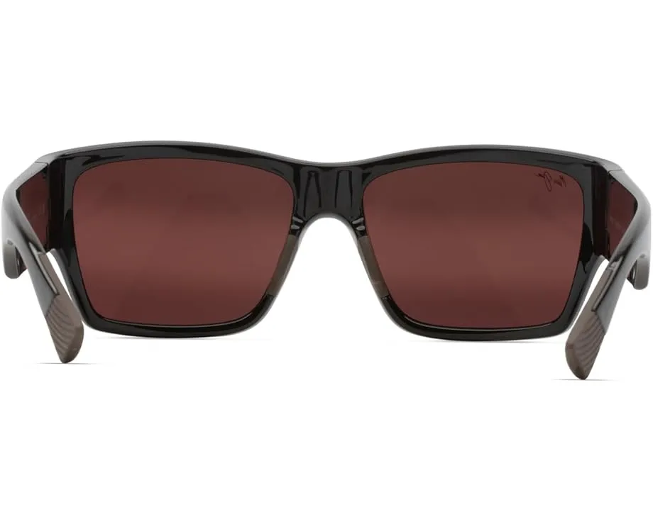 Солнцезащитные очки Maui Jim Kaolu с линзами PolarizedPlus2 и формой кошачий глаз