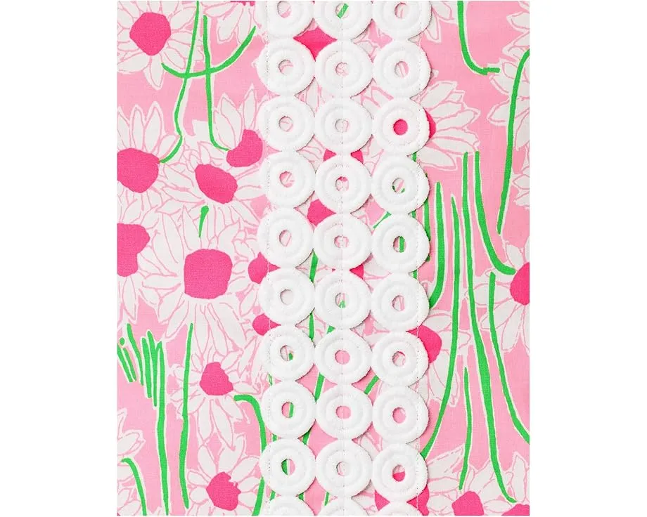 Комбинезон Lilly Pulitzer Delores без рукавов с юбкой и бантом