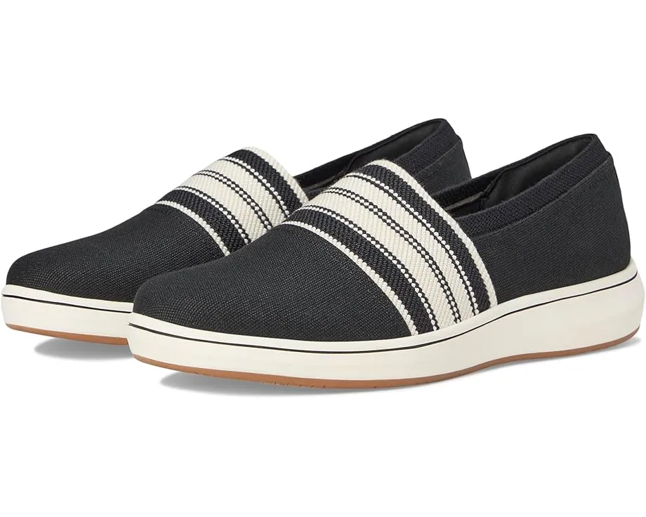 Легкие слипоны Clarks Breeze Sky Mist с противоскользящей подошвой