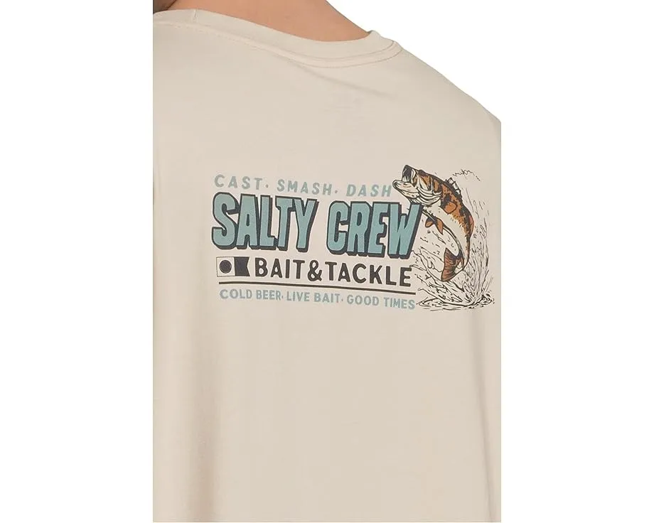 Футболка Live Bait с длинным рукавом Salty Crew из хлопка