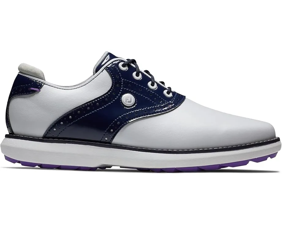 FootJoy бесшиповые гольф-туфли Traditions с амортизацией и подошвой VersaTrax