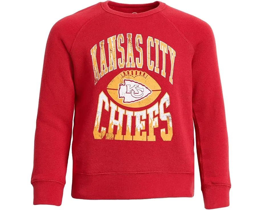 Детская футболка с длинным рукавом и принтом Kansas City Chiefs от Junk Food Clothing Kids