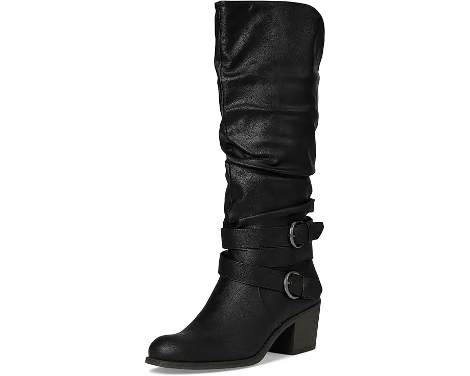 Ботинки Late в мотто-стиле от Journee Collection на платформе