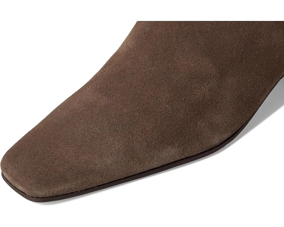 Ботинки Steve Madden Dantelle до колена из замши с квадратным носком на резиновой подошве