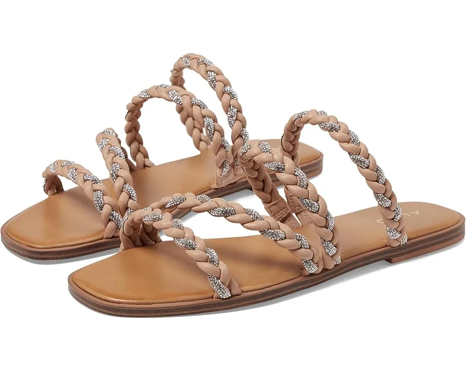 Сандалии ALDO Tritoney с плетеными ремешками и квадратным носком