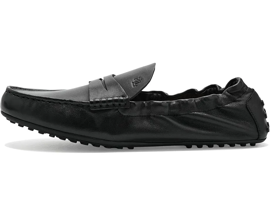 Lauren Ralph Lauren Лоферы Wynnie Leather Drivers коричневые