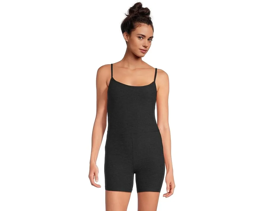 Beyond Yoga Spacedye Keep Pace боди байкерского кроя со встроенным бюстгальтером