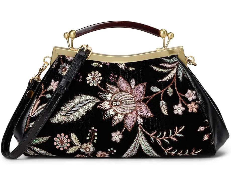 Сумка кроссбоди Patricia Nash Kelmscott Frame с бархатным жаккардом