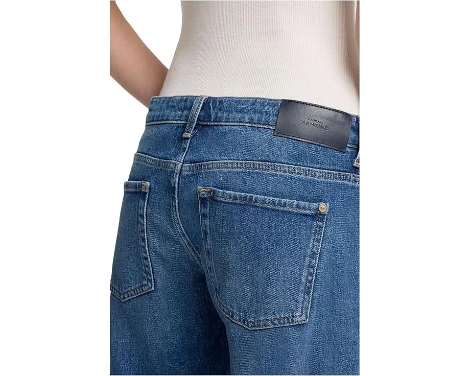 Джинсы Low Straight с низкой посадкой и прямым кроем