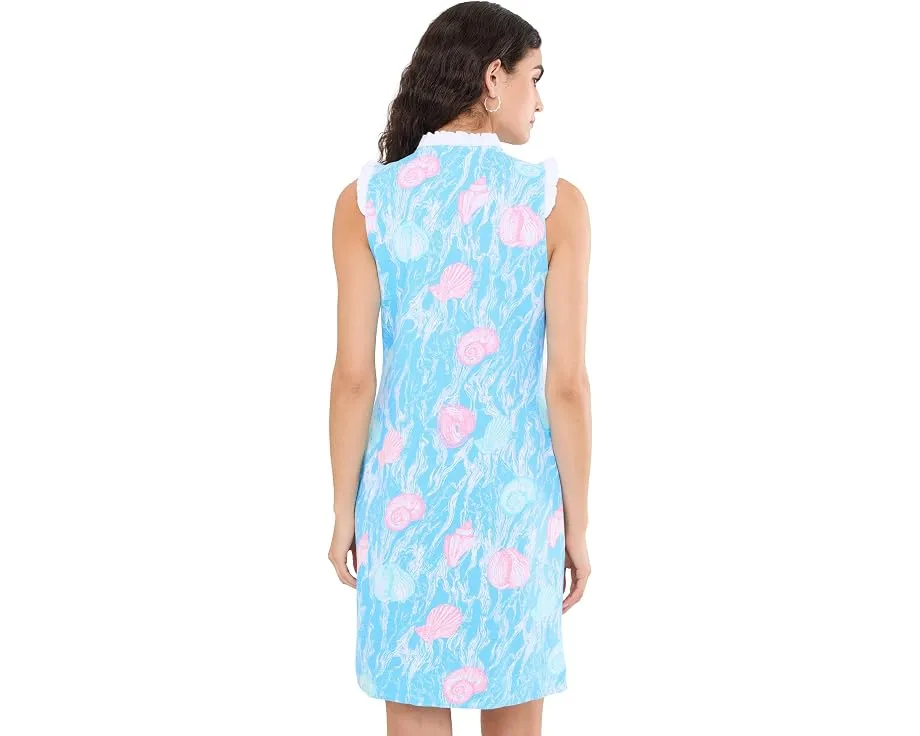 Lilly Pulitzer Платье Evangeline без рукавов бирюзовое