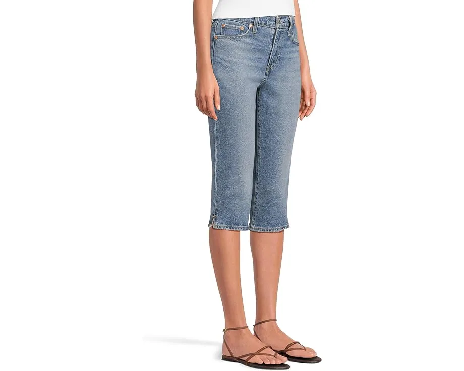 Капри Levi's® Premium Wedgie с высокой талией и зауженным силуэтом