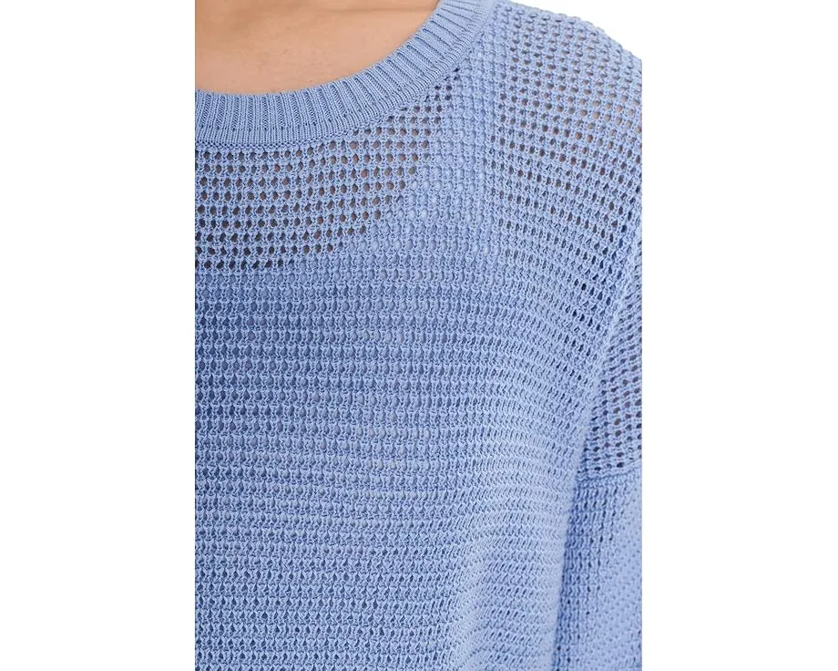 Свитер Eileen Fisher Petite с круглым вырезом из перуанской хлопковой смеси