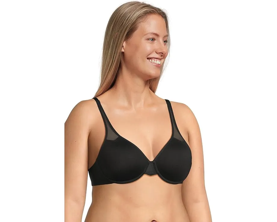 Бюстгальтер Wacoal Body By 2.0 Underwire 851315 с косточками и сетчатой вставкой